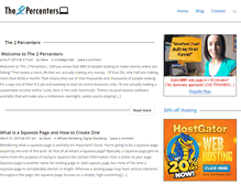 Tablet Screenshot of jointhe2percent.com